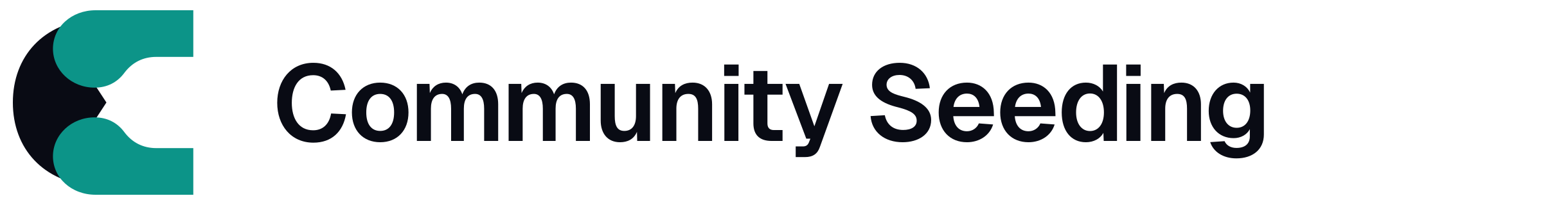 Community Seeding
